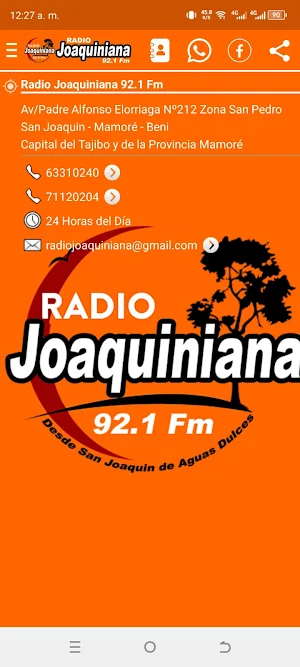 Radio Joaquiniana Screenshot 3