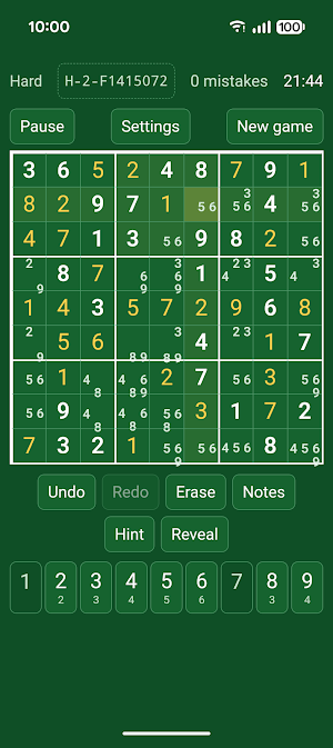 Simple Sudoku screenshot 4