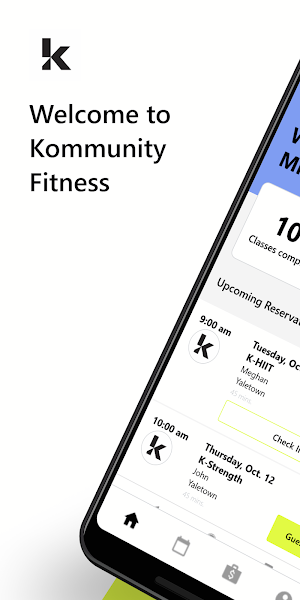 Kommunity Fitness Screenshot 0