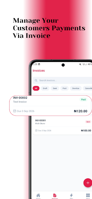 Quick Bills Screenshot 2