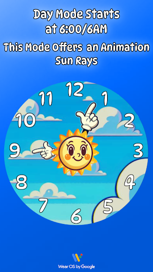 DV04 - Sun & Moon Wear OS Screenshot 2