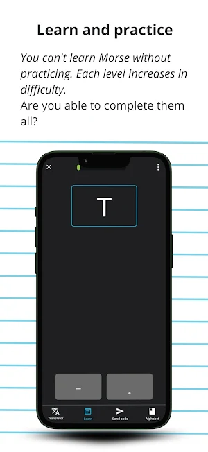 Morse Code: Learn, Translate Screenshot 2
