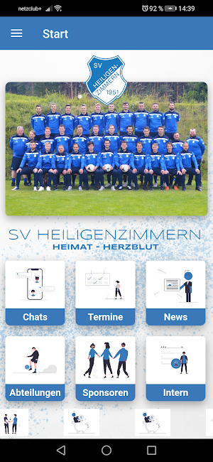 Sportverein Heiligenzimmern Screenshot 1
