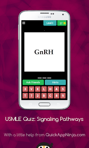 USMLE Quiz: Signaling Pathways Screenshot 3