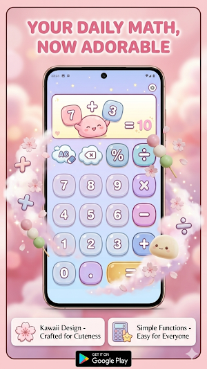 Mochi: Kawaii Calculator Screenshot 0