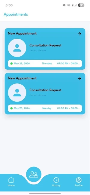 Defence TeleHealth App Screenshot 2