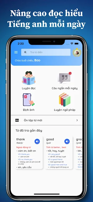 AntKara: Luyện đọc tiếng Anh Screenshot 0