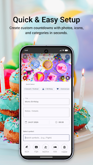 DaysCounter: Countdown Widget Screenshot 1