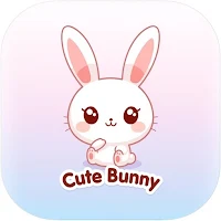 Cute Bunny WASticker