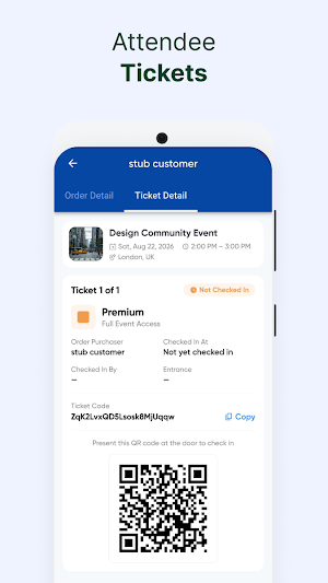 Stubs - Event Tickets Screenshot 2