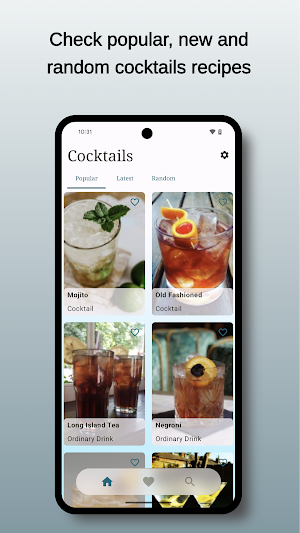 Cocktail Recipes & Drinks Screenshot 1