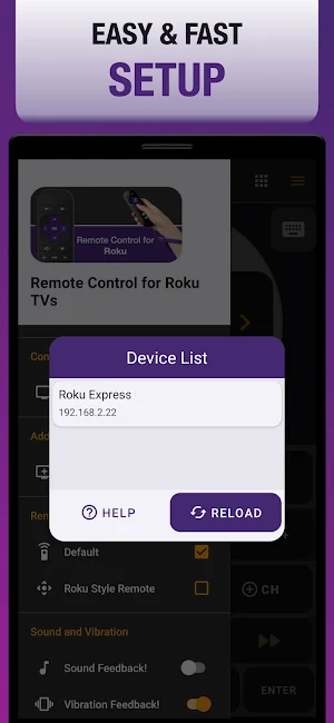 Smart Remote for Roku Screenshot 1