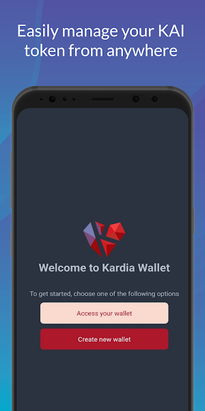 KardiaChain Wallet Screenshot 0