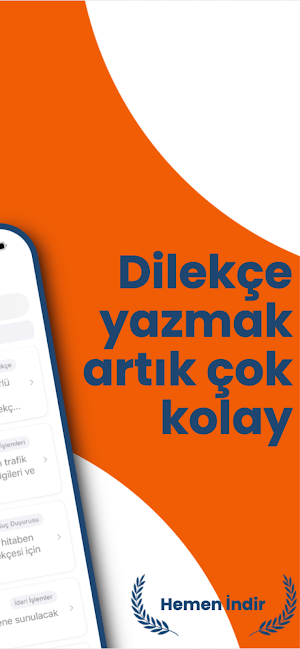 Dilekçe Bot: Kolay Dilekçe Yaz Screenshot 1