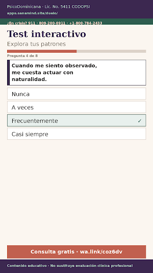 DueloAcompañamientoenlaPérdida Screenshot 2