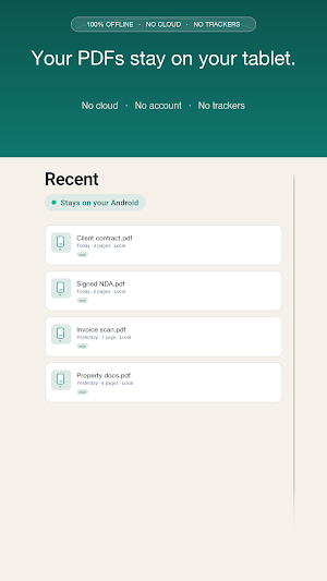 PDF Privio: Scanner & Editor Screenshot 2