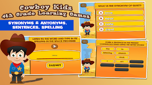 Cowboy Fourth Grade Games Screenshot 2