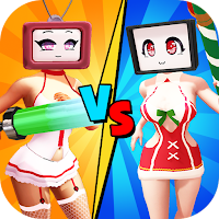 Titan TV Girl: Toilet Battle