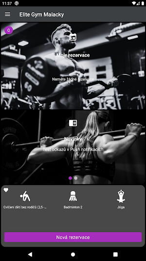 Elite Gym Malacky Screenshot 0