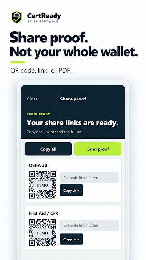 CertReady: Worker Cert Wallet Screenshot 3