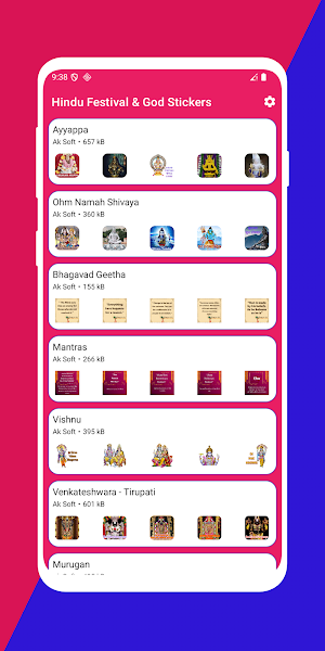 Hindu Festival God Stickers WA Screenshot 2