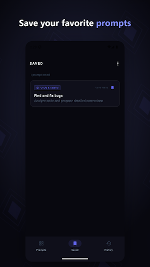 Promptly: AI Prompt Library Screenshot 3