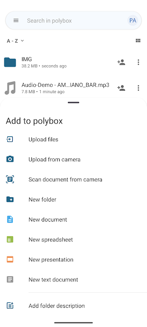 ETH polybox Screenshot 1