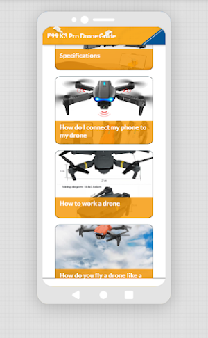 E99 K3 Pro Drone Guide Screenshot 2