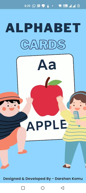 Alphabet Flashcard for Kids Screenshot 0