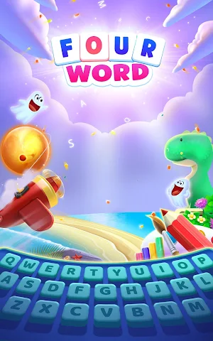 Four Word - Word Battle Game Screenshot 0