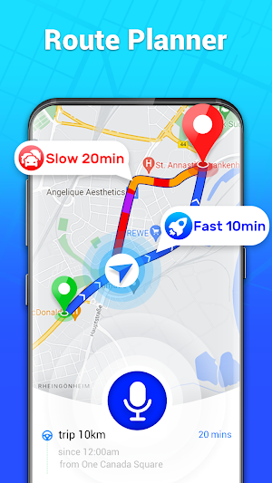 GPS Voice Navigation: Live Map Screenshot 2
