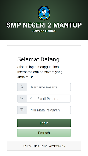 SMPN 2 Mantup Screenshot 0