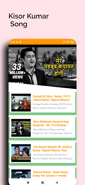Hindi Old 90's Video Songs Screenshot 2