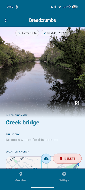 Breadcrumbs – Trail Mapper Screenshot 3