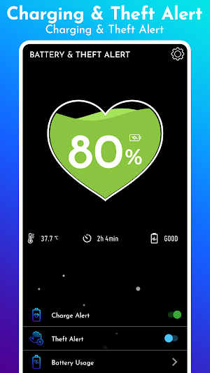 Battery Alarm & Theft Alert Screenshot 0