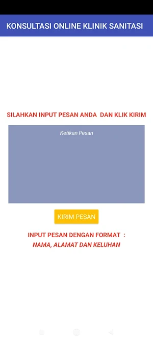 DIGITALISASI KLINIK SANITASI Screenshot 1