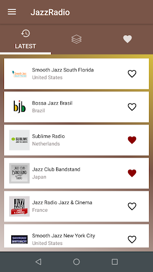 Jazz Radio App: Jazz Music Screenshot 1