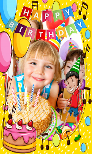 Happy Birthday Frames Screenshot 1