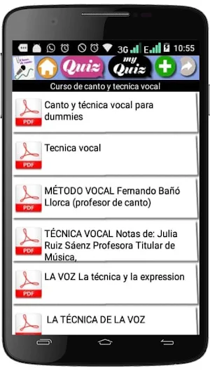 CLASES DE CANTO Screenshot 1
