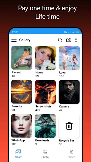 Photo Gallery Album Pro Screenshot 1