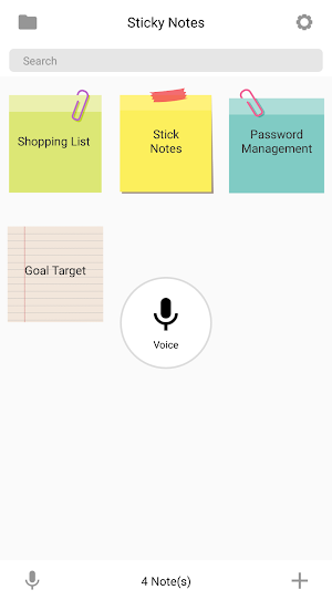Sticky Notes Screenshot 1