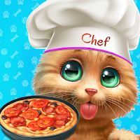 Cute Pets Kitchen Cooking: Fas