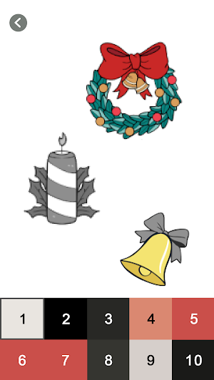 Christmas Pixel Art Color Book Screenshot 2