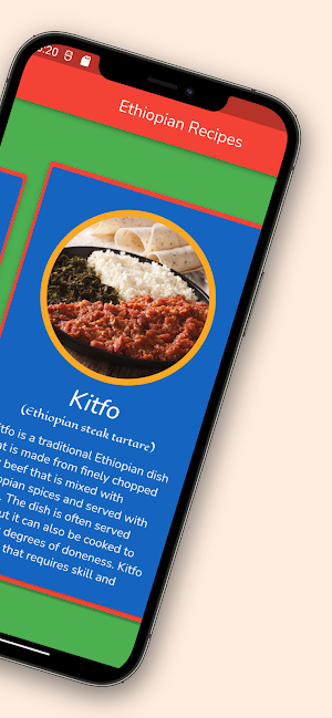 Ethiopian Recipes Screenshot 1
