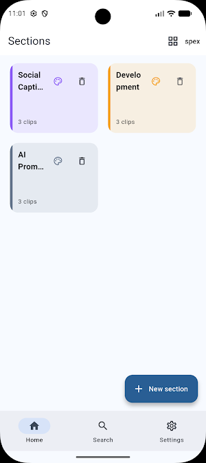 Sections By Cizeex Screenshot 0