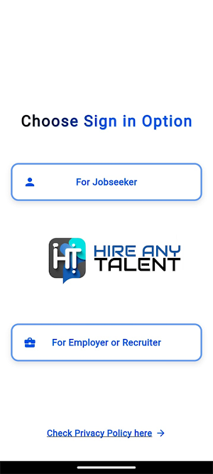 Hire Any Talent Screenshot 1
