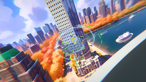 Flying Man City Hero Screenshot 2