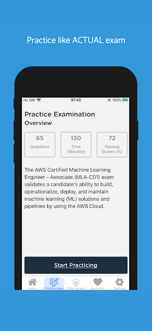 AWS MLA-C01 Exam 2026 Screenshot 2