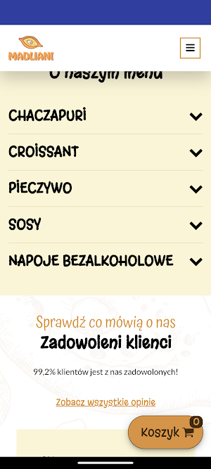 Gruzińska Piekarnia MADLIANI Screenshot 0