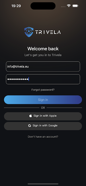 TRIVELA AI - Football Training Screenshot 0